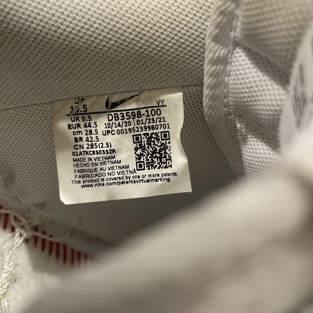 Mayumi Yamase x Nike Air Force 1 Flyleather Earth Day 2021 DB3598-100 Size 10.5 - Picture 7 of 9